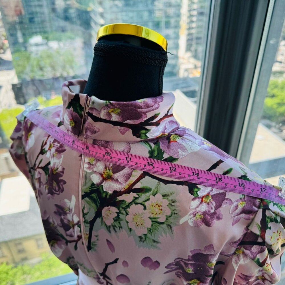 🆕 BRONX & BANCO 🧿 NWOT Noel Sakura Mini Dress - Size L = US 8 - Picture 10 of 16